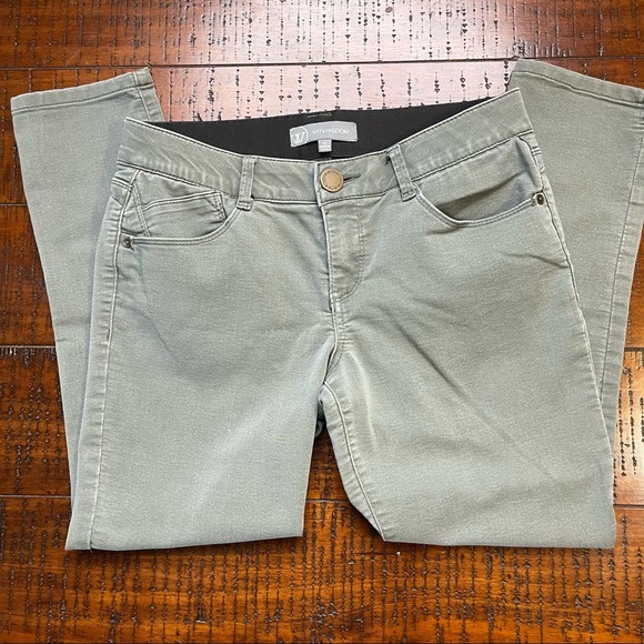 Wit & Wisdom Denim - Wit & Wisdom gray skinny jeans size 6